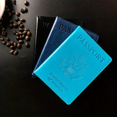 American Passport Cover PU Leather Holder