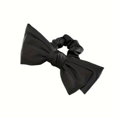 Double Bow Hair Scrunchies Sweet Ponytail Holder