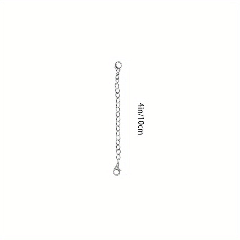 Stainless Steel Necklace Extender 5.08cm 7 10 15 For DIY Jewelry Making