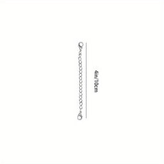 Stainless Steel Necklace Extender 5.08cm 7 10 15 For DIY Jewelry Making