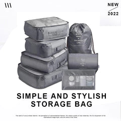 7Pcs Set Blanket Quilt Closet Box Bags Foldable Storage Case Washable Zipper
