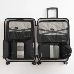 7Pcs Travel Bag Set Foldable Storage Organizer Luggage Bags For Women