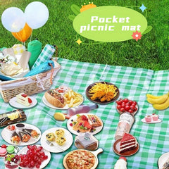 Outdoor Picnic Mat Moisture Proof Portable Durable for Parties Parks Beaches