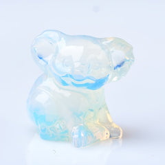 Crystal Carved Koala Stone For Healing Home Decor