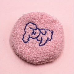 Fuzzy Plush Bag Coin Purse Wallet Earphone Data Cable Storage Key Bag