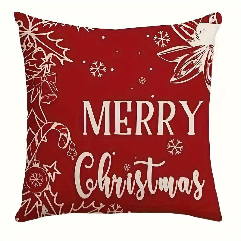 Christmas Pillowcase Cover for Sofa Living Room & Bedroom