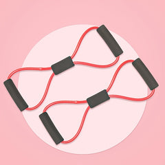 8 Shape Resistance Band for Home Workouts and Pilates