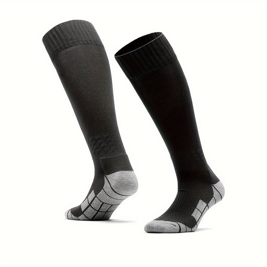 Knee High Ski Socks Non slip Football Socks Moisture Wicking