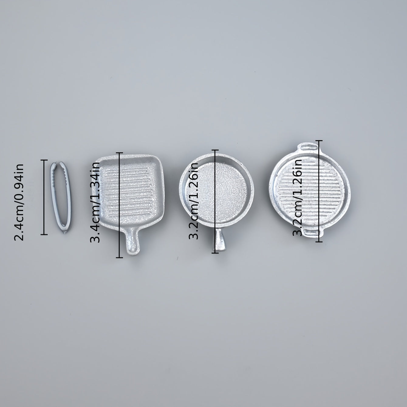 Micro Baking Pan Ornament Micro Steak Micro Omelette Micro Sausage