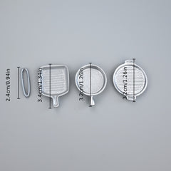 Micro Baking Pan Ornament Micro Steak Micro Omelette Micro Sausage