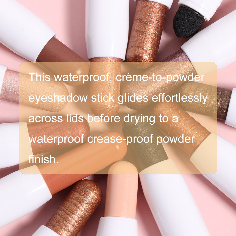 CAKAILA Waterproof Matte Pearly Eyeshadow Stick 6 Pack