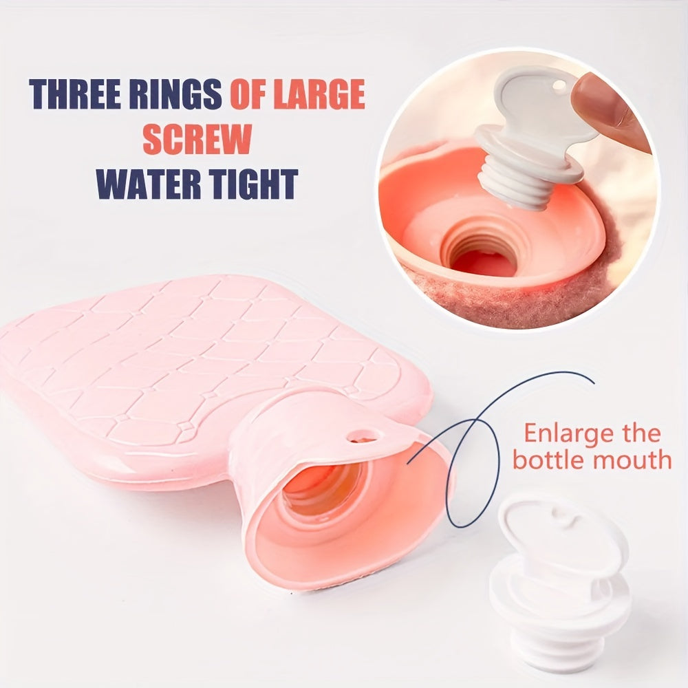 Plush Hand Warmer Hot Water Bag for Camping Travel