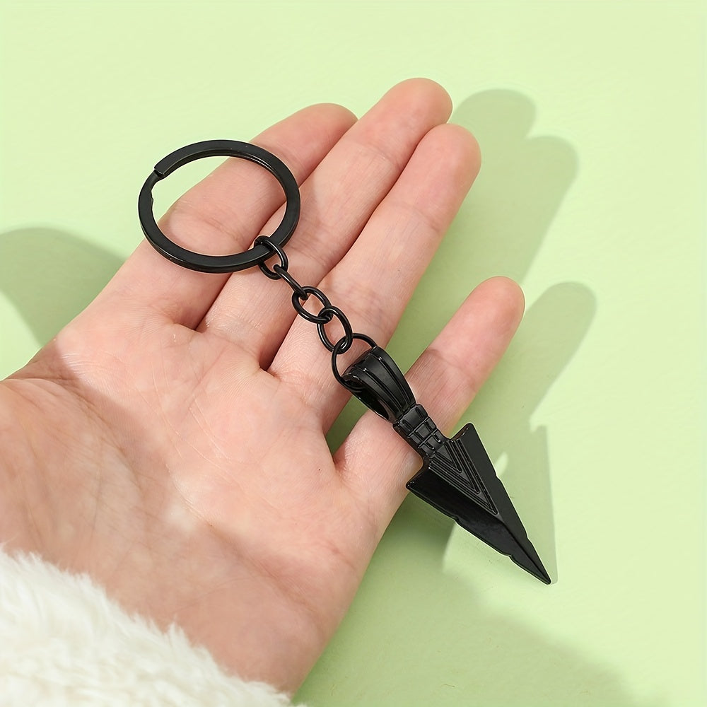 Small Rapier Metal Keychain for Men Backpack