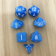 7 Pack Double Sided Dice Set for RPG & Entertainment Games