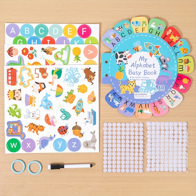 Interactive Alphabet Book Educational Toy