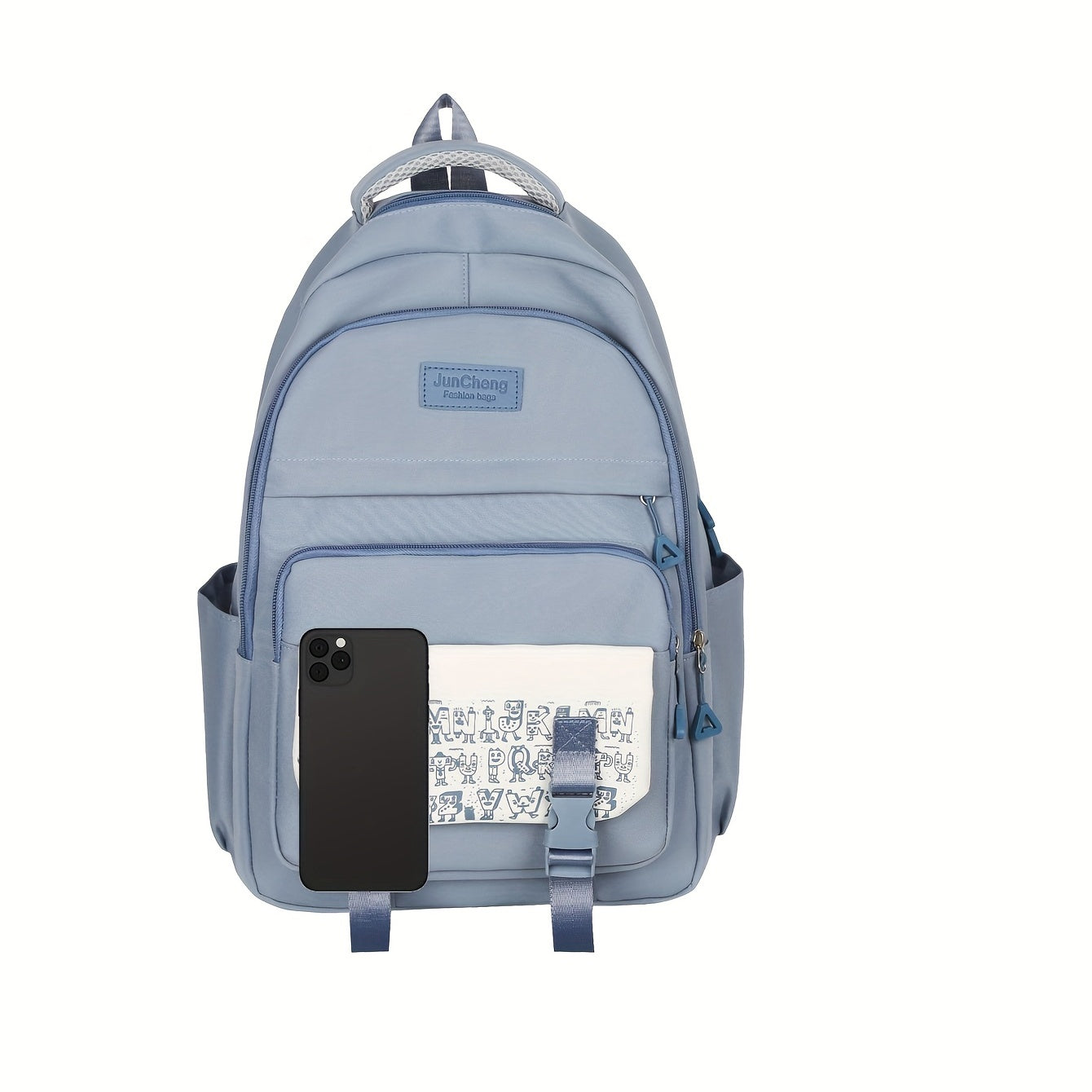 High School Middle Students Backpack Cartoon Pattern Foldable Travel Bag
