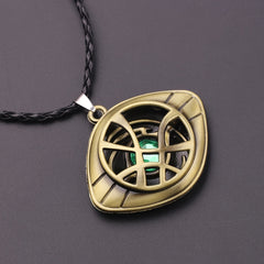 Retro Hip Hop Men's Eye Pendant Necklace Artificial Jewelry