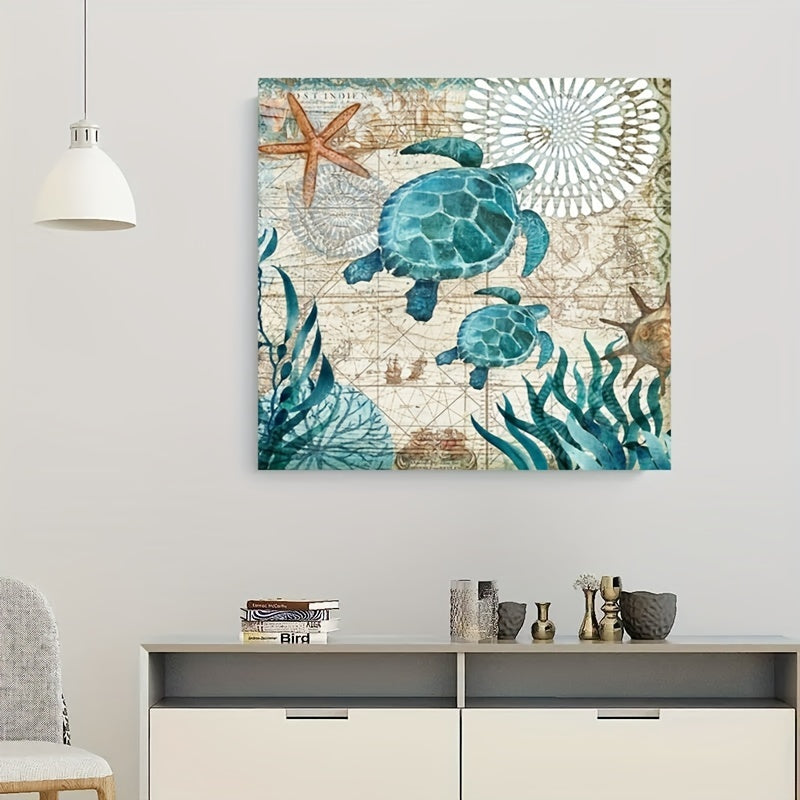 5D Diamond Painting Kit Sea Turtle Starfish Series Gift Full Drill Painting