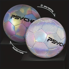 Reflective Size 5 Football for Outdoor Practice and Gift