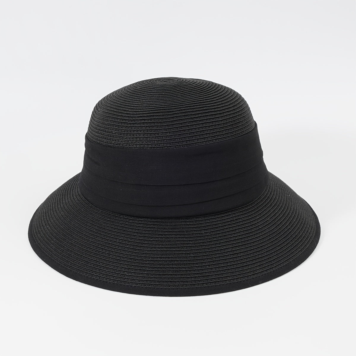 Foldable Bucket Hat Wide Brim Sun Visor Straw Hats Women Beach Fisherman Cap