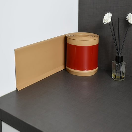 Flexible Baseboard Molding Trim Self Adhesive Vinyl Wall Ba
