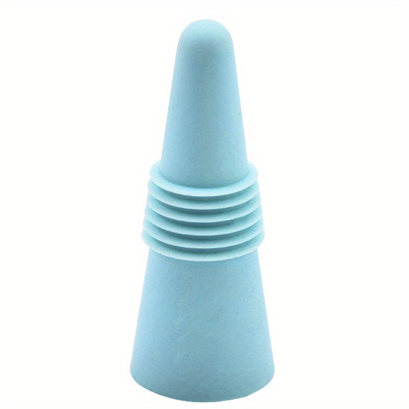4pcs Silicone Wine Stoppers for Red Wine Champagne Beer DIY Bottle Stoppers