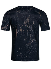 Men's Graphic Sweatshirt 3D Print Short Sleeve Casual T-shirt