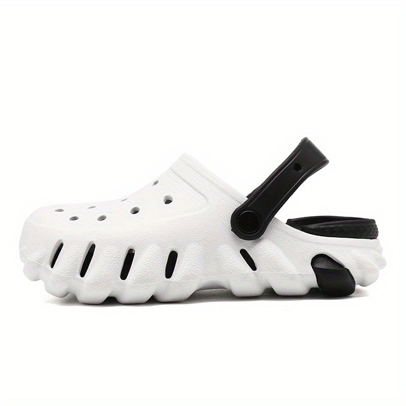 Men's Closed Toe Slip On Clogs Anti-skid Water Beach Garden Shoes