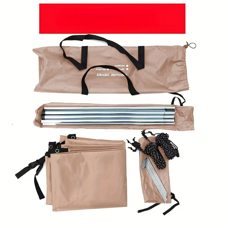 UV Resistant Car Sunshade & Canopy for Camping, Picnics, Beach Trips