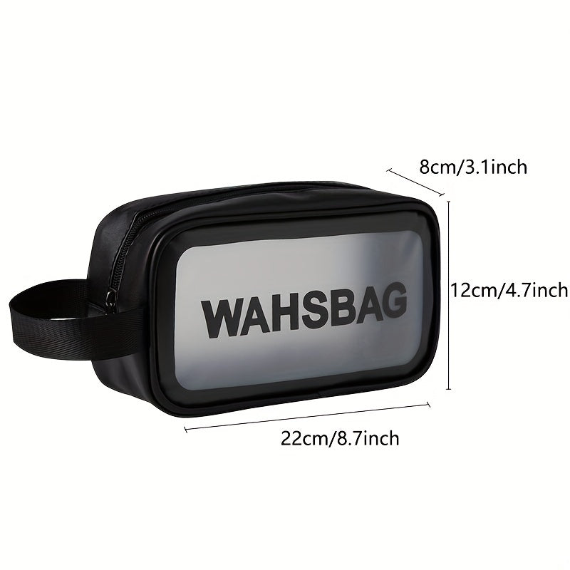 Portable Transparent Toiletry Bag Waterproof Travel Wash Bag
