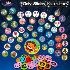 Educational Flashcards Set - Dinos, Animals, Fruits, Fun Designs