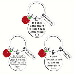 Metal Keychain Keyring Teacher's Gift Christmas Gift