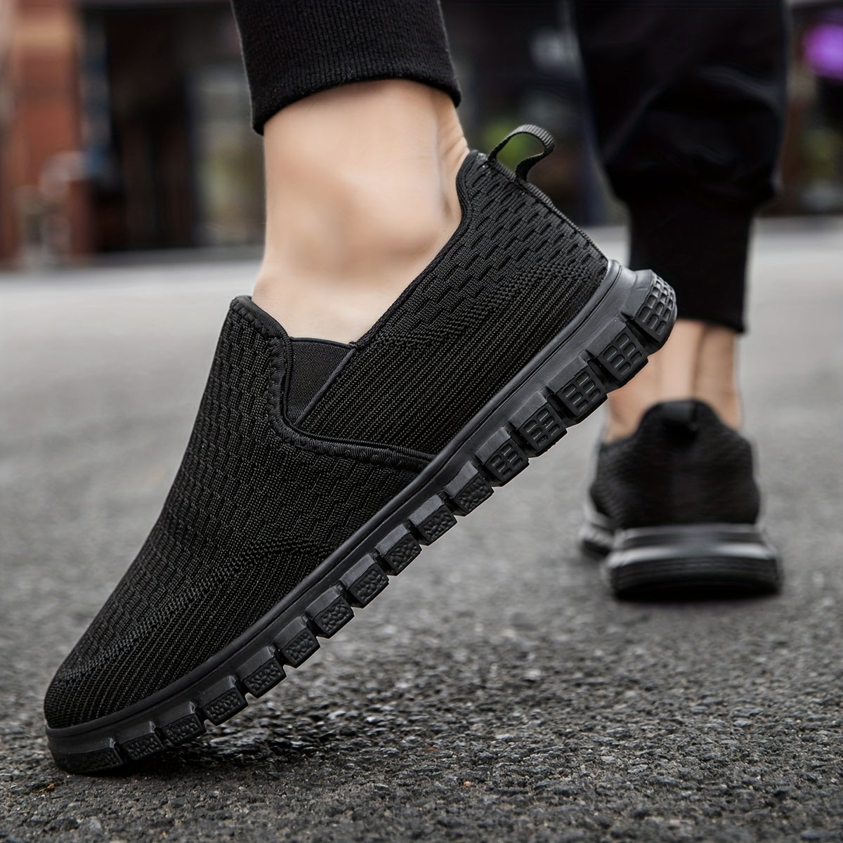 Men's Lightweight Slip On Casual Shoes For Traveling Jogging Spring Summer