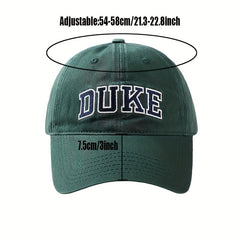 Mens Baseball Caps Adjustable Sunshade Alphabet Peaked Cap