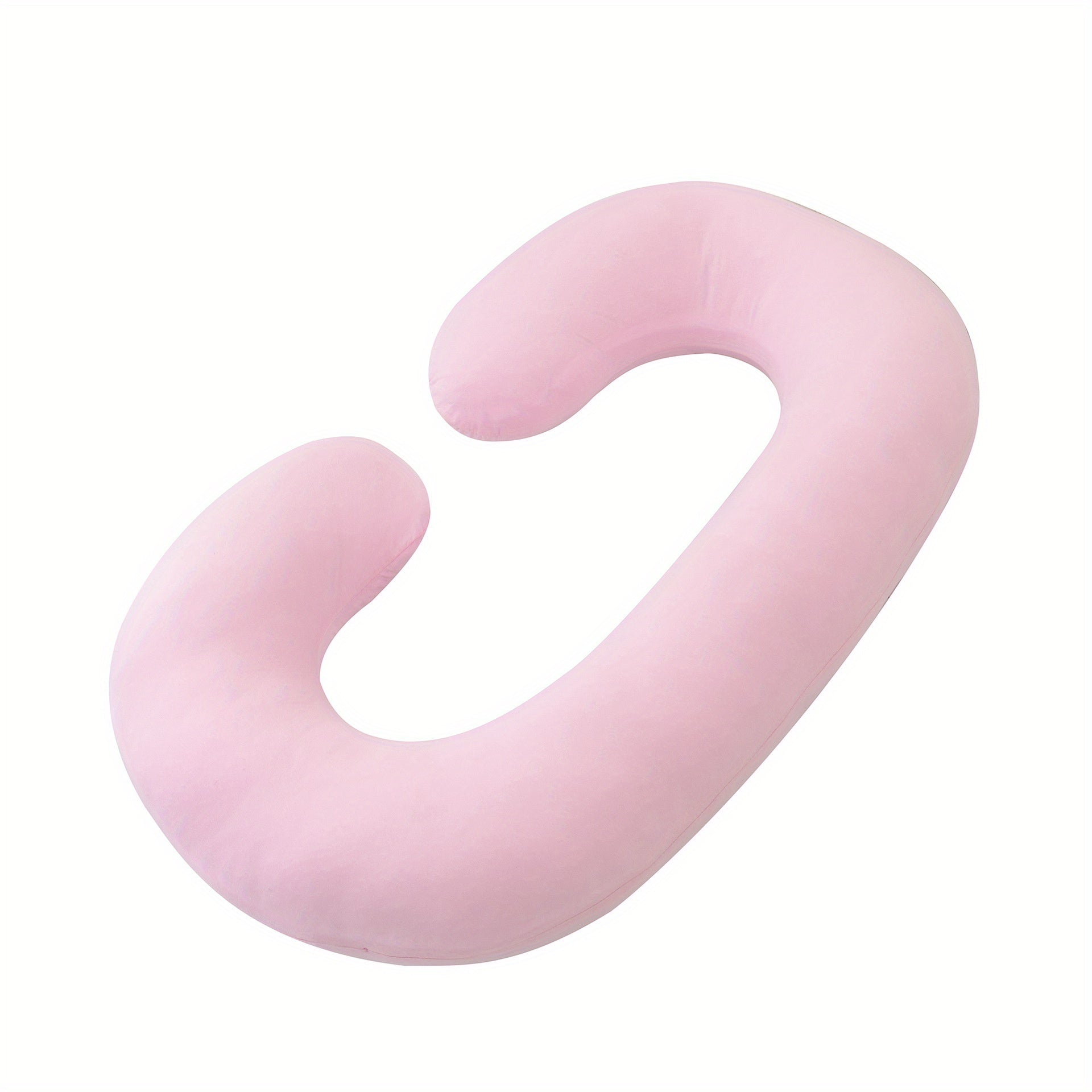 Crystal Velvet Pregnancy Pillow C-Shaped Support Belly Pillow