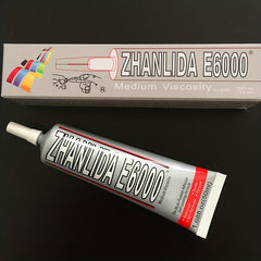1pc 110mL Zhanlida E6000 Transparent Glue Epoxy Adhesive