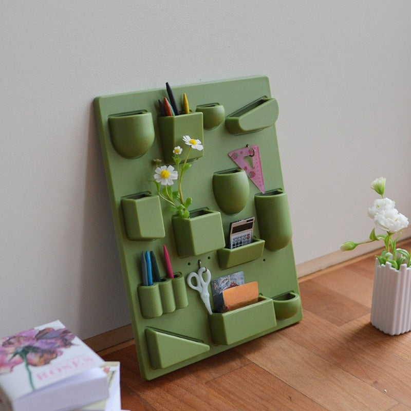 1/12 Mini Storage Rack w/5 Hooks Dollhouse Scene Decor