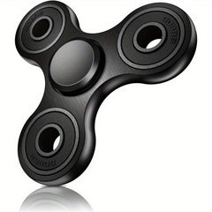 Aluminum Triangular Fidget Spinner Stress Relief Toy Orange
