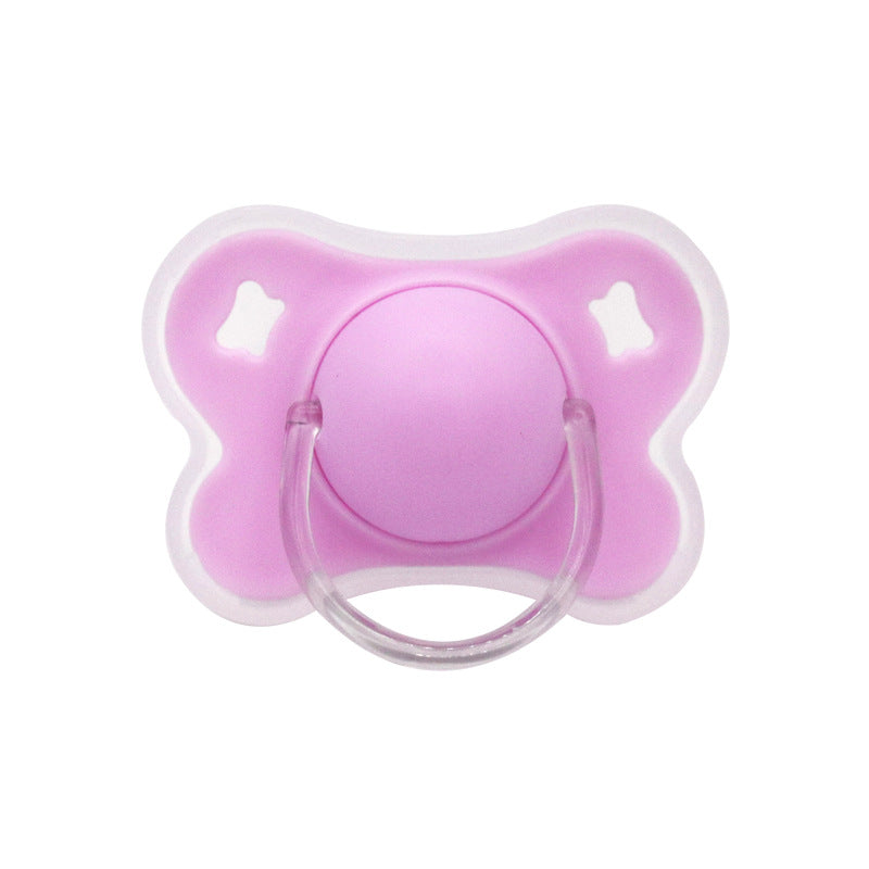 Silicone Pacifier with Thumb & Round Nipple Soother for Kids & Toddlers