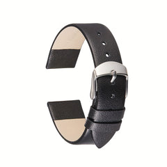 Calf Leather Unisex Bangle Watch Strap 16-22mm