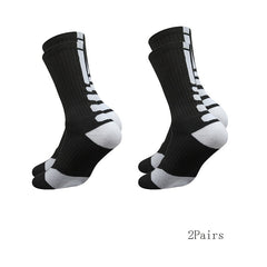 Men's Basketball Socks Comfortable Crew Running Socks