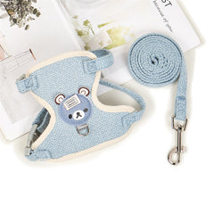 Soft Harness and Leash for Small Animals