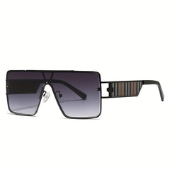 Men's Large Frame Sunglasses for Street Photography Holiday Party