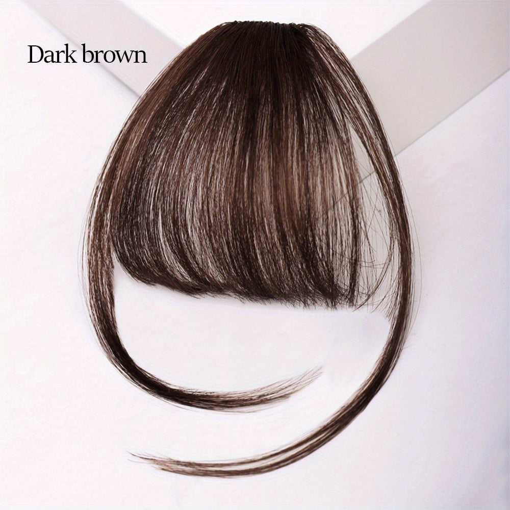 Synthetic Air Bangs Hair Extensions Clip On