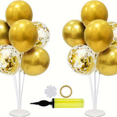 Balloon Stand Kit With Confetti Latex Balloon
