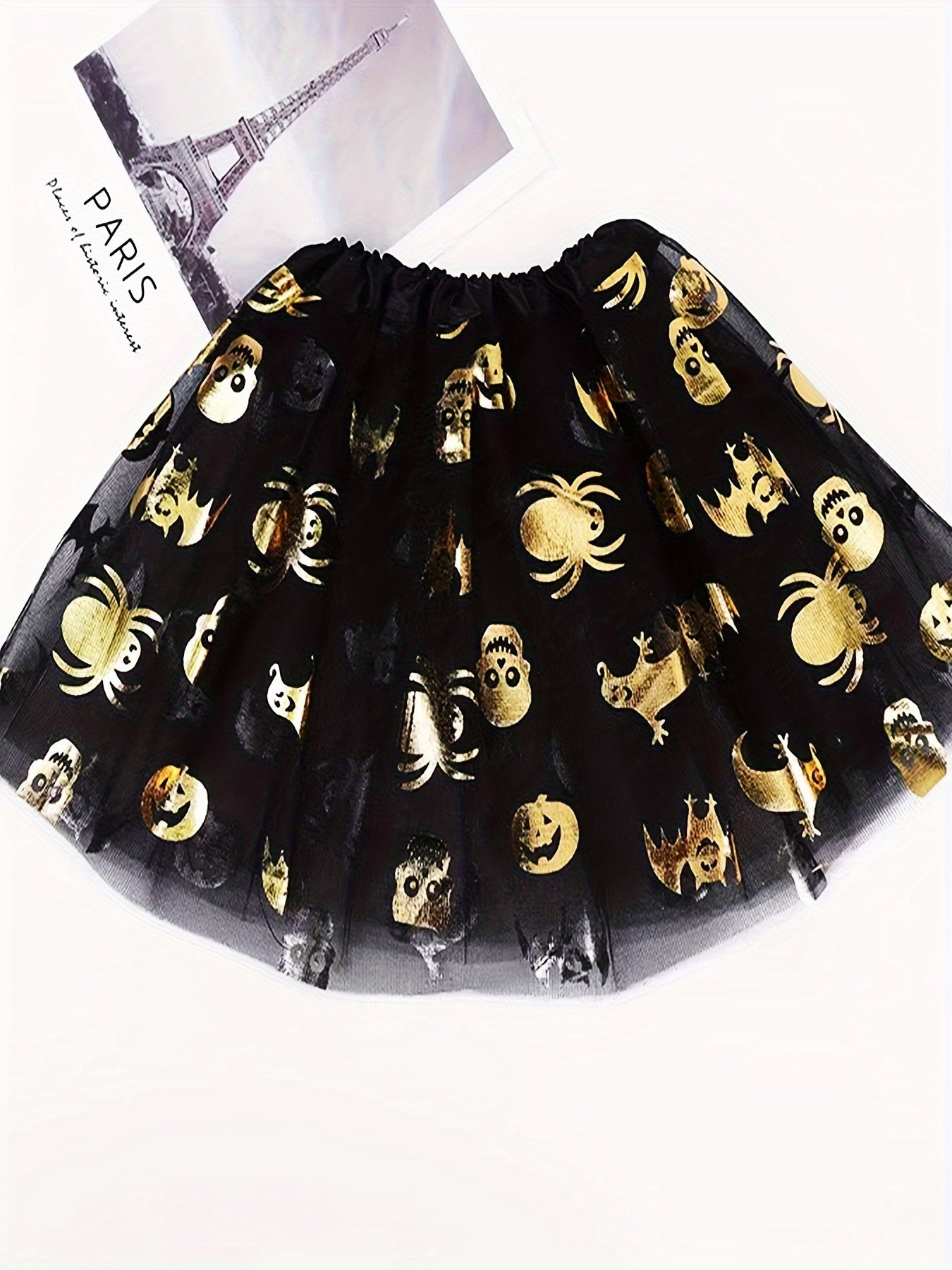 Girls' Sequin Tutu Skirt Kids Clothes Halloween Gift Party Easter