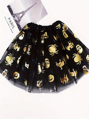 Girls' Sequin Tutu Skirt Kids Clothes Halloween Gift Party Easter