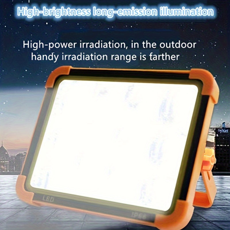 Portable Emergency Lights Alarm Lights Solar Home Charging High Brightness