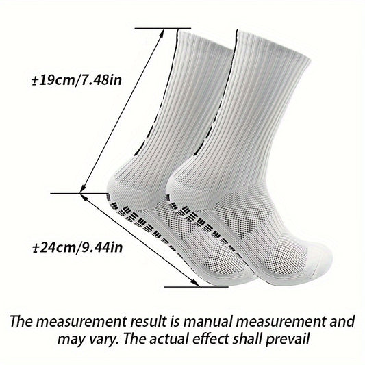 Striped Breathable Football Socks Non-slip Silicone Outdoor Sports Training