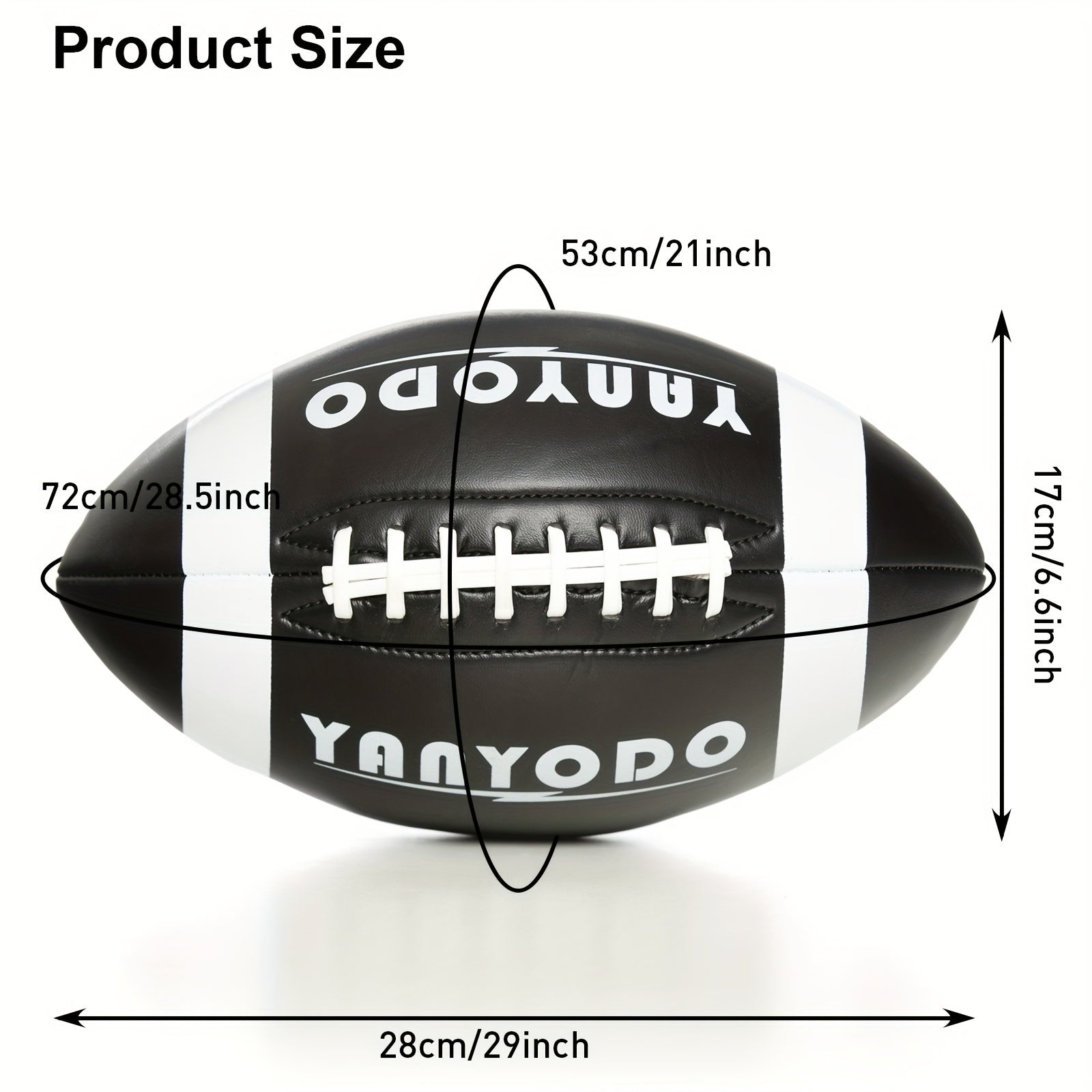1pc No 9 American Football Outdoor Training Competition Ball